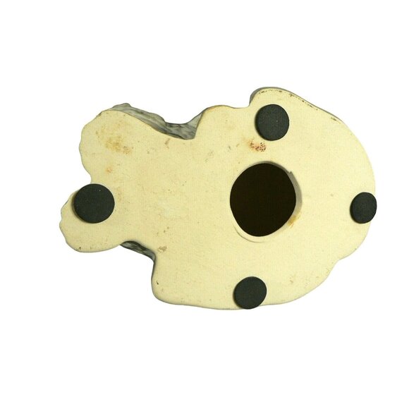 Cat Figurine Statue Home Decor Sitting Pose Unbranded Glazed Ceramic - Picture 8 of 9